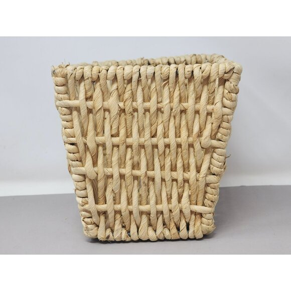 Woven Home Decor Rectangular Storage Organization Basket - Picture 2 of 9